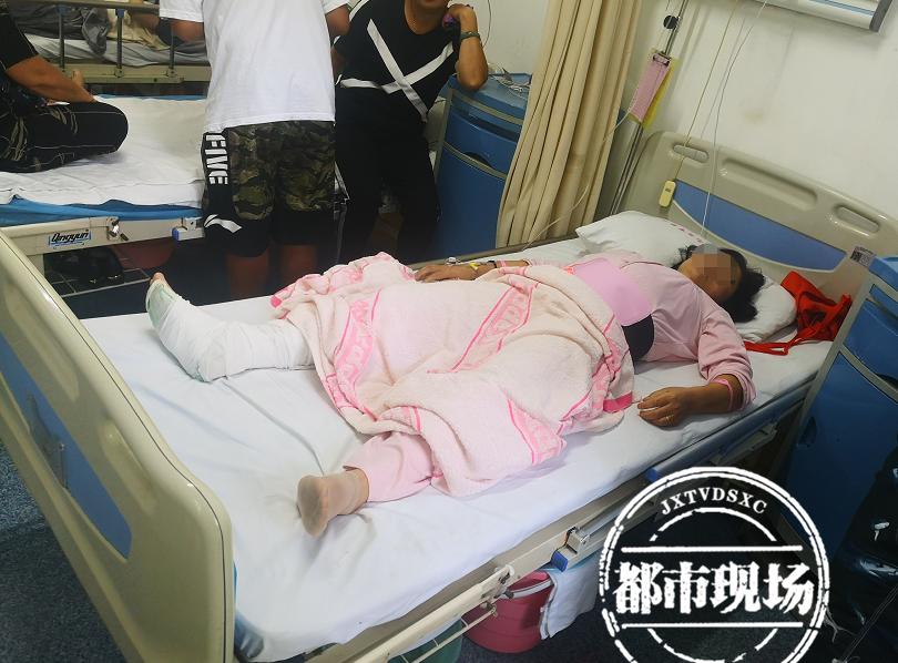 在南昌旺中旺超市做导购 摔成多处骨折 要赔偿时遭遇多方扯皮