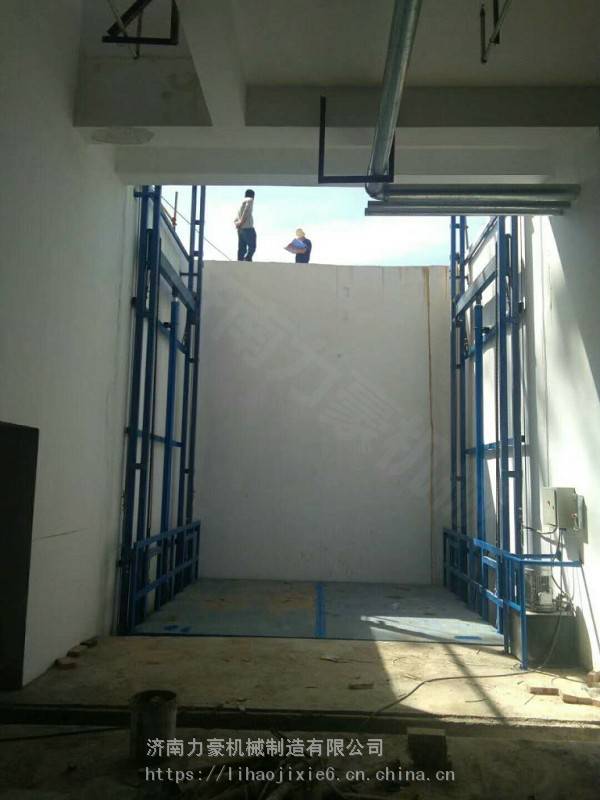 承德升降货梯-5吨电动升降货梯-电动货梯报价-力豪机械